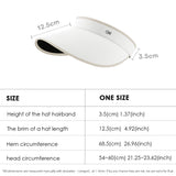 Foldable Sun Visor Hat Roll Up Cap – 270° UV Protection UPF2000+