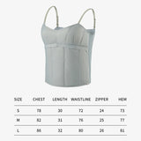 Women's Puffer Vest Lightweight 90% White Down Brami Tank
