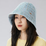 Women's Reversible Bucket Hat UPF 50+ Packable Fisherman Cap for All Seasons