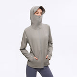 Women's Sun Protection Hoodie Jacket UPF 50+ Long Sleeve Coat