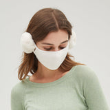 US Stock Women's Warm Mask Balaclava Face Cover with Earmuffs
