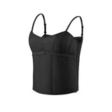 US Stock Women's Puffer Vest Lightweight 90% White Down Brami Tank