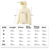 Unisex Sun Protection Casual Coat UPF50+ Oversized Soft Shell Jacket for Men Women