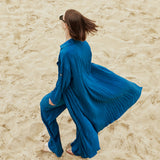 Women's Long Blouse Sun Protection Shirt Loose Tops