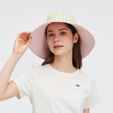 Women's Reversible Bucket Hat with Belt Wide Brim Waterproof Sun Cap UPF50+