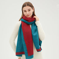 US Stock Winter Warm Scarf Soft Shawl Long Wrap Scarves