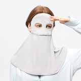 Unisex Anti-UV Full Face Cover UPF 50+ Sun Protection Reusable Balaclava