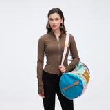 32L Seagull Bucket Bag Vibrant Color-blocked Carrying Bags Versatile Waterproof