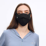 US Stock Sunscreen Face Mask UPF50+ Breathable Anti-UV Cover