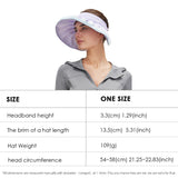 Foldable Visor Hat  – UPF 2000+ UV Protection & Compact Hairband Design