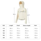 Kid's Sun Protection Cloak Coats UPF 50+ Hoodie Jackets for Aged 4-10 Boys Girls