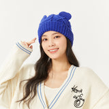 US Stock Women's Winter Heated Knit Hat