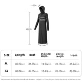 Women's Sun Protection Swimsuit Cover Up Extended Long Hoodie UPF50+ Full Zip Up Dress