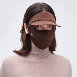 Full-Face Winter Face Cover Built-in Visor Cap Windproof Breathable Cold-Weather Protection