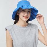 Women's Wide Brim Sun Hat UV Protection UPF 50+ Fishing Cap