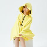 Kid's Raincoat Poncho Toddler Rain Jacket Waterproof Hoodie