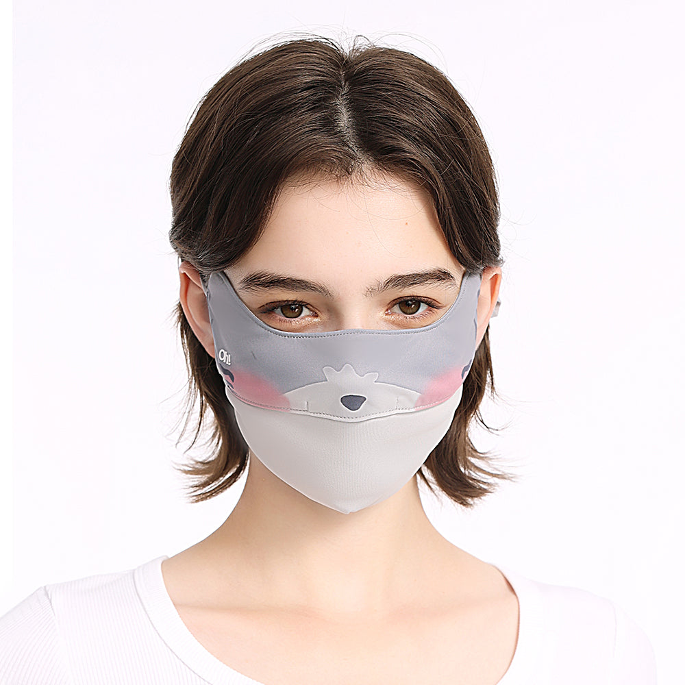 Cute Anti-UV Facemask Sun Protection UPF 50+ Breathable Face Cover