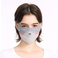 US Stock Cute Facemask Sun Protection UPF 50+ Breathable Face Cover
