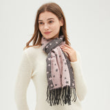 Women's Warm Scarf Cozy Shawl Soft Long Wrap for Fall Winter