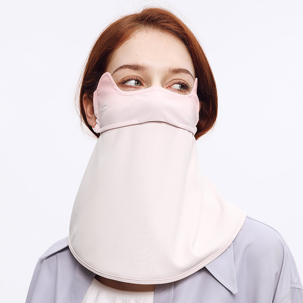 Sun Protection Face Cover Breathable Mask UPF 50+ Gradient Neck Gaiters