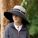 Kid's Summer Travel Bucket Hats UPF 50+ Sun Protection Fisherman Caps