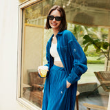 Women's Long Blouse Sun Protection Shirt Loose Tops