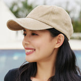US Stock Washed Plain Baseball Cap Retro Adjustable Size Dad Hats