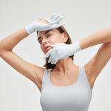 Sun Protection Gloves UPF 2000+ Empty Palm Cooling Feel Finger Cutout Touch Screen Gloves