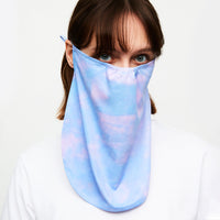 US Stock Anti-UV Layered Face Cover Sun Protective Balaclava UPF 50+
