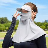 Multi-Function Sun Protection Face Shield with Cap Visor UPF50+