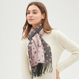 Women's Warm Scarf Cozy Shawl Soft Long Wrap for Fall Winter