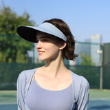 Unisex Sun Visor Hat Adjustable Sun Protection Cap UPF50+