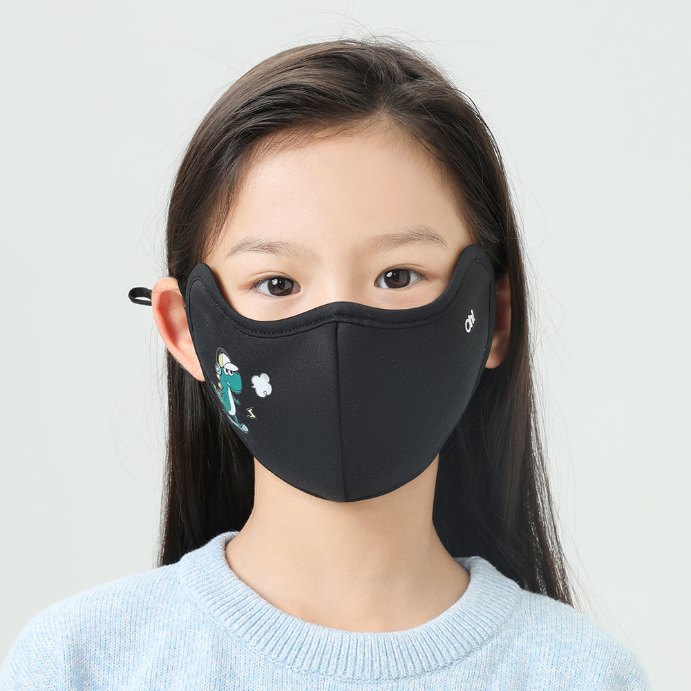 Kid's Warm Face Cover Soft Velvet Breathable Facemask