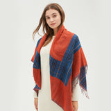 Women's Warm Scarf Cozy Shawl Soft Long Wrap for Fall Winter