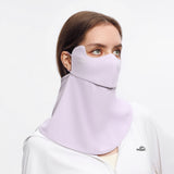 US Stock Sunscreen Neck Gaiter Face Cover UPF 50+ Mouth-Opened Breathable Mask