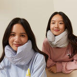 US Stock Camping Blanket 90% White Down Packable Soft Wearable Scarf