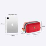 Seagull Multi-Zippered Pouch Toiletry Bag