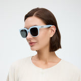 Retro Polarized Sunglasses UV400 Sun Glasses with Decorative Slot
