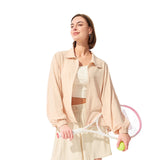 Women's Lightweight Sun Protection Jacket  UPF50+, 4-Way Stretch, Quick-Dry Outdoor Layer