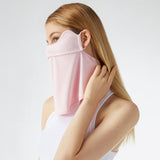 Japan Stock Sunscreen Face Cover Sun Protection Neck Gaiter UPF 50+