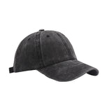 US Stock Washed Plain Baseball Cap Retro Adjustable Size Dad Hats