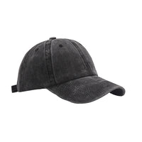 US Stock Washed Plain Baseball Cap Retro Adjustable Size Dad Hats