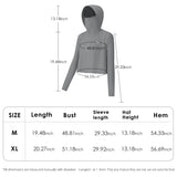 Women's Summer Hoodie Sun Protection UPF 50+ Workout Jacket Outdoor Tops