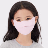 Breathable Kid's Sunscreen Mask UPF 50+ Washable Reusable Anti-UV Face Covering