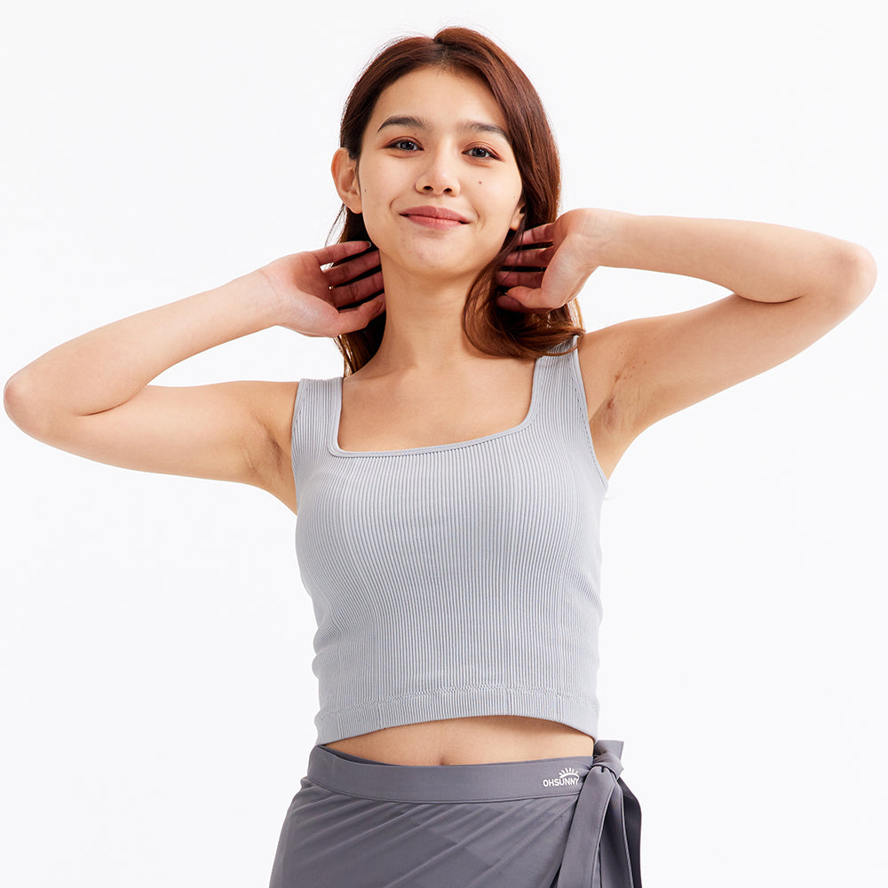 Women's Crop Top Seamless Underwear Tank Camisole UPF 50+