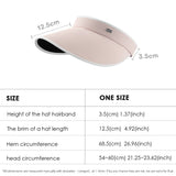 Foldable Sun Visor Hat Roll Up Cap – 270° UV Protection UPF2000+