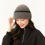 US Stock Women's Winter Heated Knit Hat