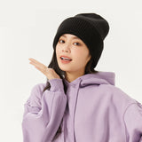 US Stock Women's Winter Heated Knit Hat