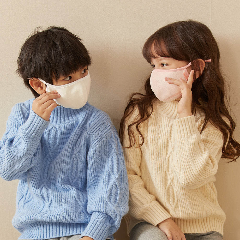 Kid's Warm Face Cover Soft Breathable Facemask