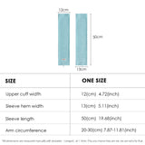 Women's Loose Fit Sun Arm Sleeves UPF50+ Anti-UV Arm Guards for Outdoor Activities